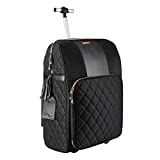 Cabin Max Travel Hack Cabin Luggage Suitcase for Women - 55x40x20cm BA, Jet2, Virgin, Iberia, Ryanair, Air France and Easyjet Premium Size